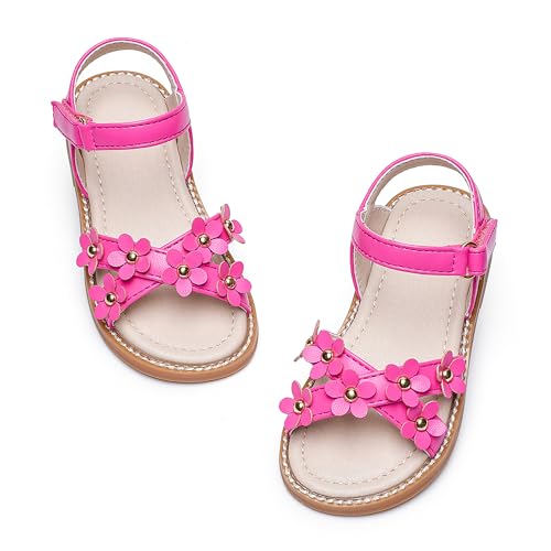 Image of Kiderence Toddler Girls Sandals Little Girls Kids Summer Shoes Toddler Sandals