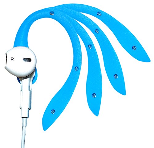 Flex - Compatible with Your Apple iPhone Wired EarPods | Attaches to Your Wired EarPods That Come Free with The Latest iPhone Models | (Blue)
