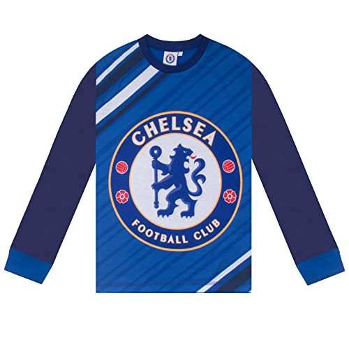 Chelsea FC Official Soccer Gift Boys Sublimation Long Pajamas2