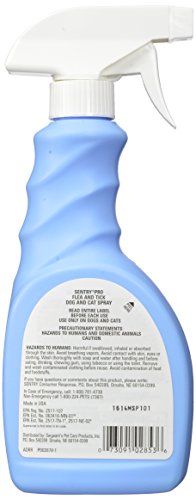 Sergeant's Products DSE02853 Sentry Pro Flea and Tick Pet Spray, 16-Ounce - Image 3