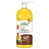 Alba Botanica More Moisture Conditioner - Coconut Milk - 34 fl oz - Plant Based & Cruelty Free