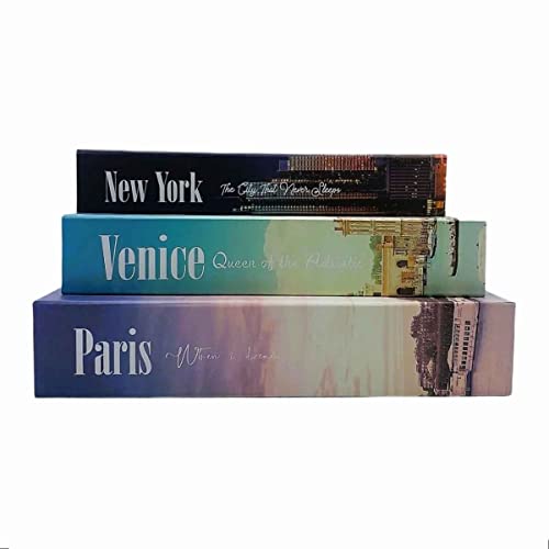 Conjunto Livro Decorativo Caixa Fake Organizador Decor