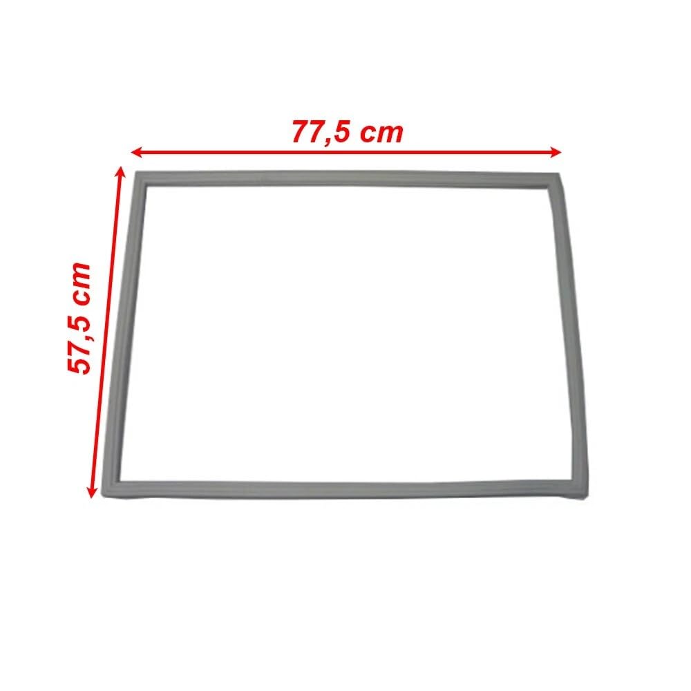 Guarnizione Magnetica Sportello Congelatore a Pozzetto 77,5 x 57,5 cm per Freezer Compatibile con Ariston Compatibile con Whirlpool per modelli: AFG07 WH201 WH211 CF202 Ed Ulteriori
