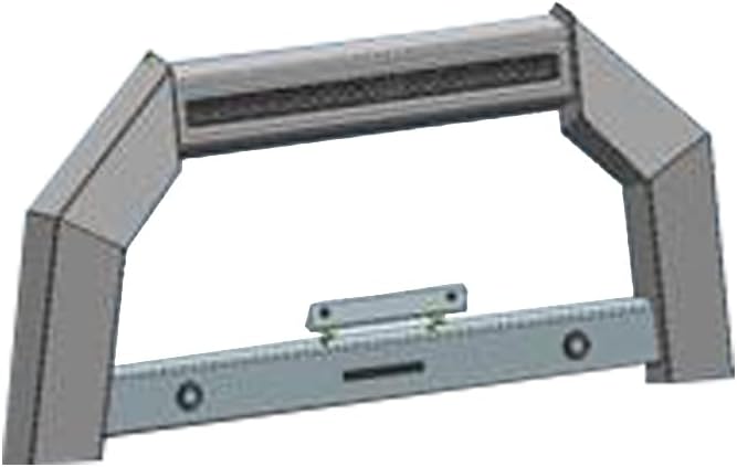 Miniatura 4 de Black Horse Armour Bull Bar - Placa antideslizante para Nissan Frontier-AB-NI25 2005-2021, color negro mate