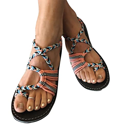 Sandales tressées femmes au style bohême chic pour un été de liberté