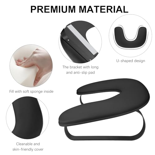 Accoudoir pour manucure anti fatigue repose-main en cuir lavable - 7