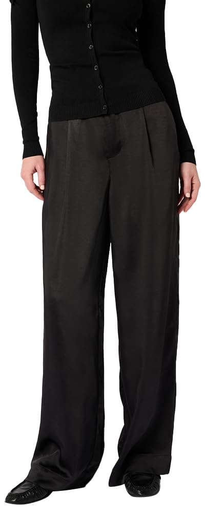 WEWOREWHAT Womens Silky Trouser Pant