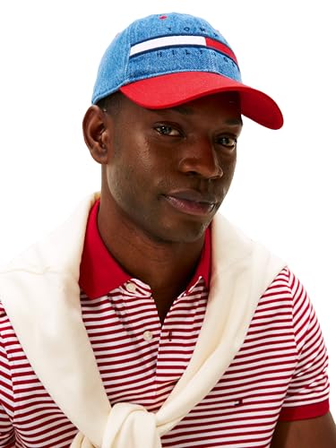 Image of Tommy Hilfiger Men's Cotton Avery Adjustable Baseball Cap