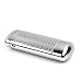 Produktbild EZESO Brillen Aluminium Etui Hartschalen Brillenetui Silber