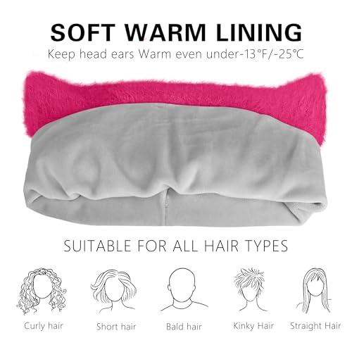 ATNKE Kids LED Lighted Lined Fleece Beanie Cap with Earflap, USB Rechargeable 4 LED Run Headlamp Hat for Boys and Girls4