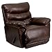 Flash Furniture Contemporary Tonto Espresso Bonded Leather Rocker Recliner