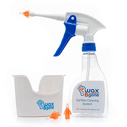 Waxbgone Ear Wax Removal Kit With Softspray Ear Irrigation Tips For Safe And Effective Earwax Removal - Ear Cleaning Essentials Kit For Adults And Kids #TOP3