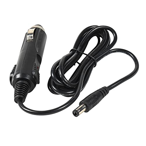 Cargador para auto HQRP 2.1mm x 5.5mm compatible con TV Supersonic miniatura 4