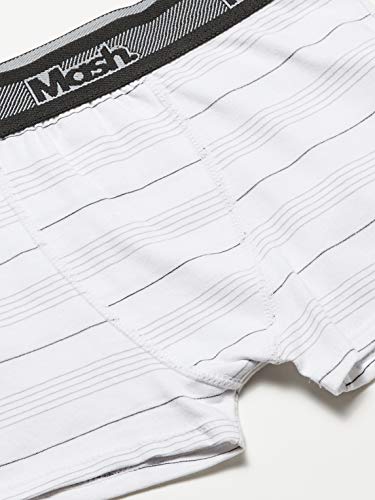Cueca Boxer Infantil Cot Listr Infantil El Bord, Mash, Menino, Branco, G