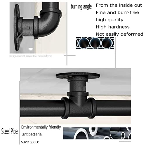 Rampe de balcon en laiton robuste au design tubulaire raffiné et durable