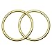 Roo Threads Aluminum Rings for Baby Slings, Gold