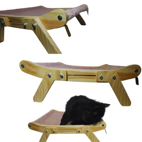 Luma Confort, Janeleira Prateleira Janela 2x1 Cama Descanso Para Gatos COR:BEGE