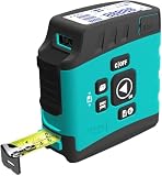 Misuratore di Distanza Nastro Telemetro Bluetooth Portatile Strumento di Misurazione con Display Digitale Ricaricabile per La Progettazione Domestica Alta Precisione, Dt20 Ordinary, 40m