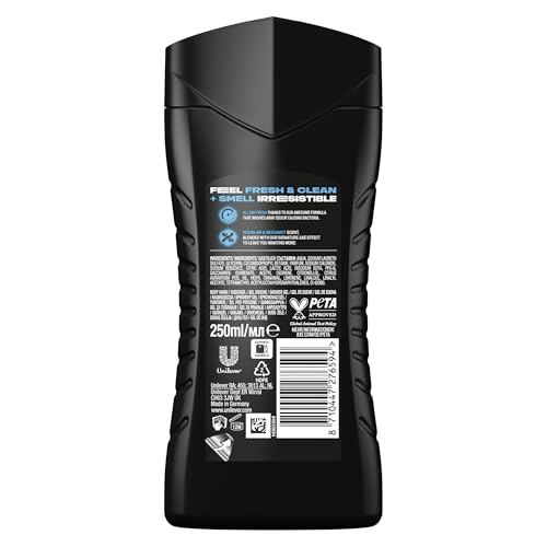 Axe 3-in-1 Duschgel & Shampoo Alaska für langanhaltende Frische und Duft nach der Dusche dermatologisch getestet 250 ml – Ansicht 4