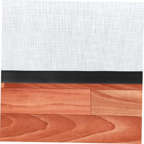 Joint de porte plat autocollante et coupe ajustable pour transition sol