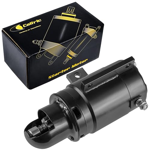 Caltric Starter Motor Compatible with Yamaha Compatible with Marine Outboard 85HP C85TLR C Series 1991-1996 / Outboard 90HP 90TJR Four Stroke 1991-2001