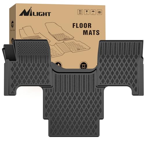 Nilight TPE Floor Mats for Volvo VNL 300 430 630 670 730 780 2004-2018 Volvo VT Models 2006-2010 All Weather Custom Fit Heavy Duty Floor Liners