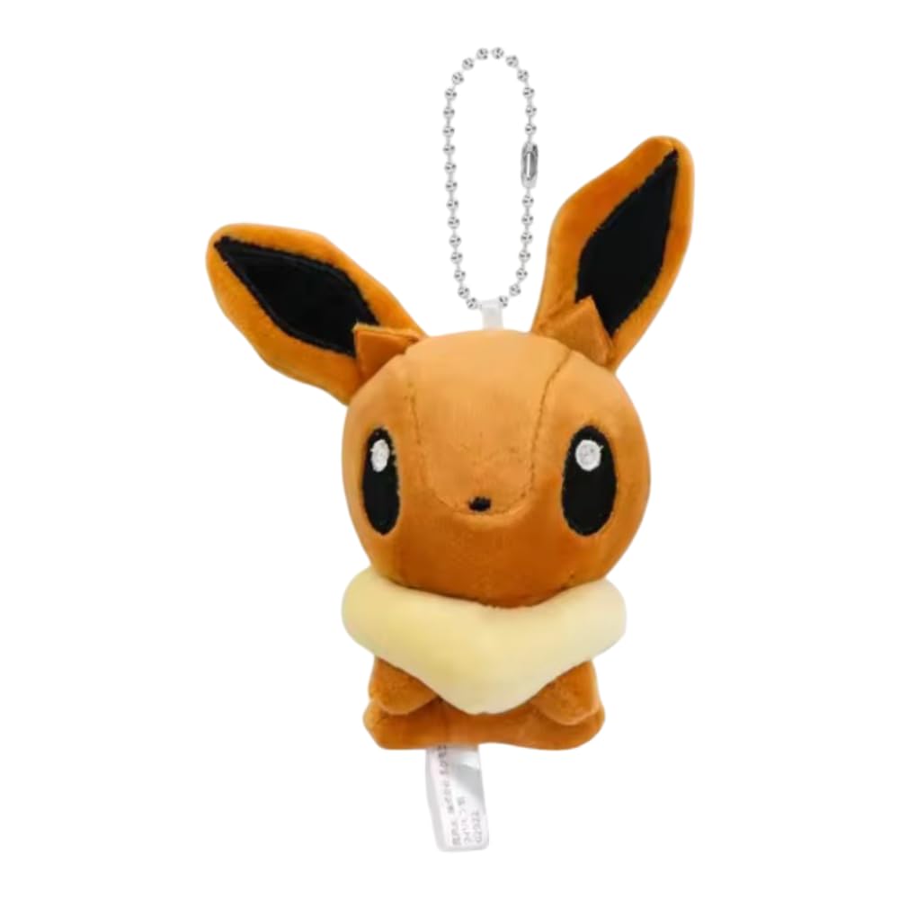 Pokémon Unisex Eevee Pokemon | Plush Keyring/Bag Charm Figure | 15+ Years |