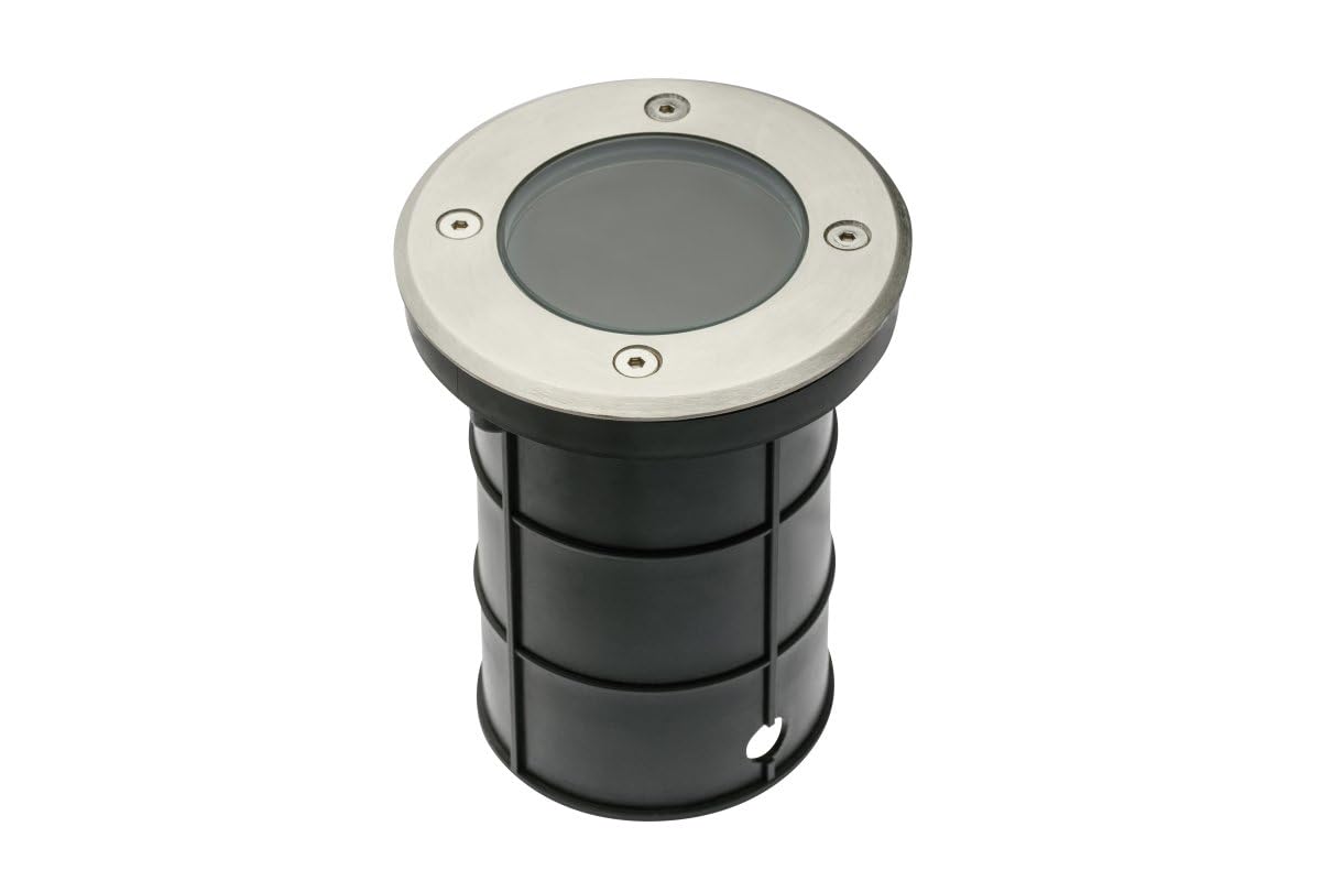 Spot encastrable extérieur GU10 IP67 ALFA gris acier inoxydable sol