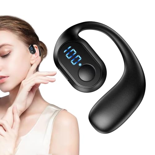 Auriculares Inalámbricos, Auriculares Manos Libres Para Teléfono, Auricular Deportivos Individuales Con Gancho Para La Oreja, Auriculare Inalámbricos Cancelación De Ruido Para Conducir, Negocios