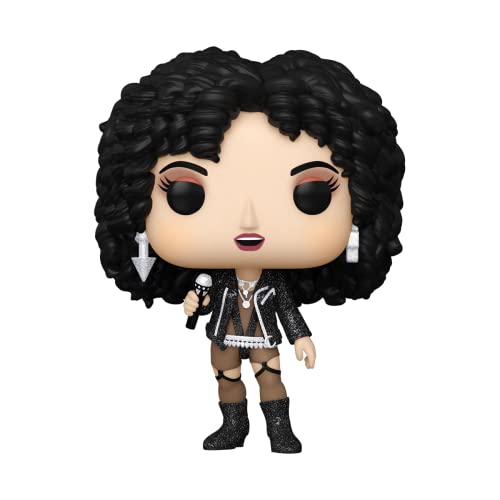 Funko Pop! Rocks: Cher - (Turn Back Time) - Brillo de Diamante - Exclusiva Amazon - Figura de Vinilo Coleccionable - Idea de Regalo- Mercancia Oficial - Juguetes para Niños y Adultos - Music Fans