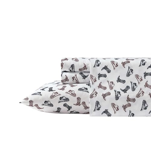 Wrangler - Queen Size Sheet Set, Ultra-Soft...