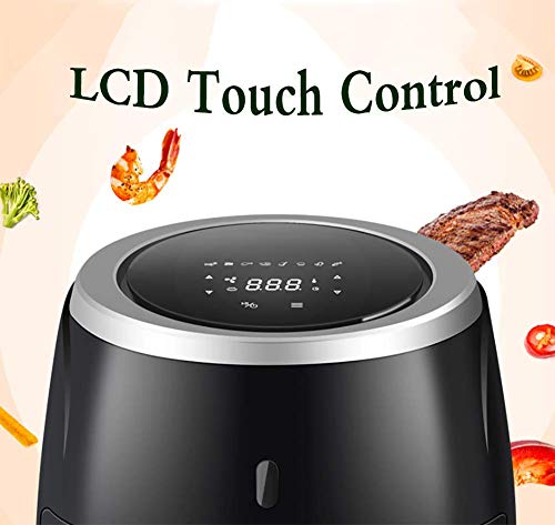 Air fryer 6,4L fiteuse sans huile numérique 2000W avec 8 programmes