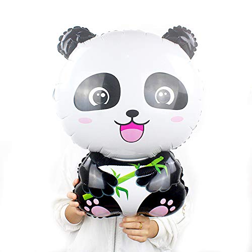 Panda Balloons 27.5 X 19 Inches Giant Zoo Animal Balloons Kit For Jungle Safari Animals Theme Birthday Party Decorations Kids Gift Birthday Party Décor, Pack Of 5 #TOP1