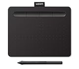 Mit dem vielseitigen Intuos Grafiktablett in flachem und kompaktem Design neue kreative Möglichkeiten entdecken, kompaktes Smartpad für präzises Zeichnen, Malen und genaue Bildbearbeitung