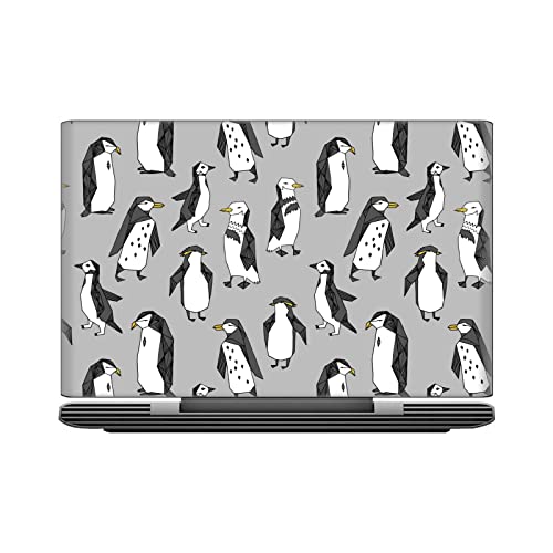 Vinyle autocollant HP Pavilion 15.6 oiseaux gris housse protection
