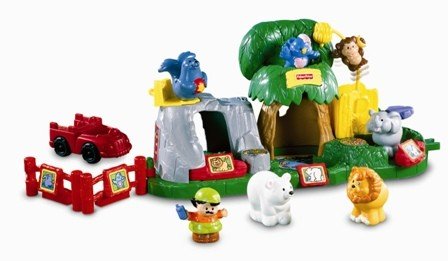 FISHER PRICE Spielset Tierfreunde LITTLE PEOPLE