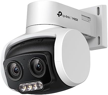 TP-Link VIGI 4MP屋外用フルカラーデュアルレンズ可変焦点パンチルトネットワークカメラ(VIGI C540V(UN)) UN))