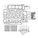 Domestic Gaskets DG-8614978995 Head Gasket Set Intake Exhaust Valves Compatible With/Replacement For 90-92 Nissan Axxess Stanza 2.4L KA24E