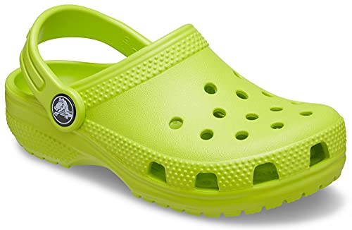 Image of Crocs Kids' Classic Clogs, Lime Punch, J6