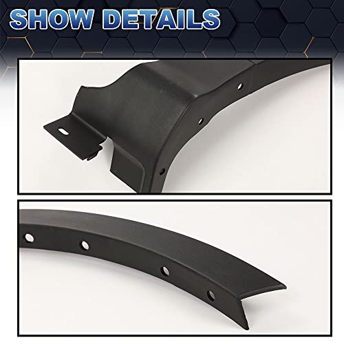 Pit66 Fender Flare,Compatible With 13-17 Ford Escape Wheel Well Arch Molding Front Right Cj5Z-16268-Ab #TOP4