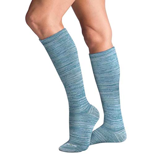 Image of ja vie 80% Merino Wool Ultra Soft 15-20mmHg Graduated Compression Socks for Women & Men