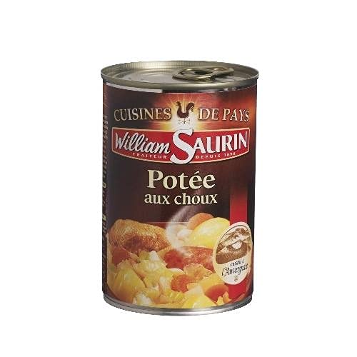 WILLIAM SAURIN - Potée Aux Choux 420G - Lot De 4 - Vendu Par Lot