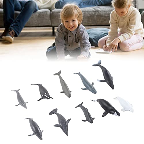 Alomejor Ornamento di Balena da 10 Pezzi, Plastica...