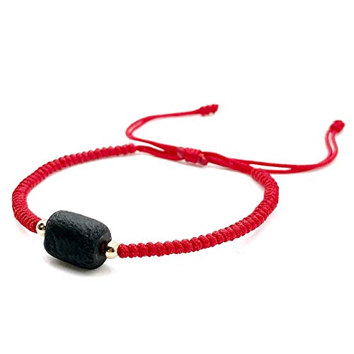 Red String Protection Bracelet for Women Against Evil Eye Genuine Jet Stone Azabache Contra el Mal de Ojo3