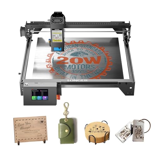 Longer RAY5 Upgraded 20W Laser Engraver Machine, Exclusive 3.5