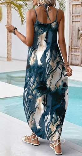 WIHOLL Summer Dresses for Women 2026 Maxi Dress Boho Halter Dress Sundresses Beach Vacation Clothes Travel Outfits - Image 6