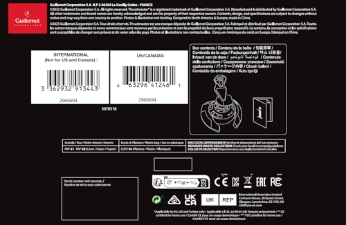 Thrustmaster T-Flight Stick X | Flight Game Controller | Joystick | PC/PS3 - Image 7