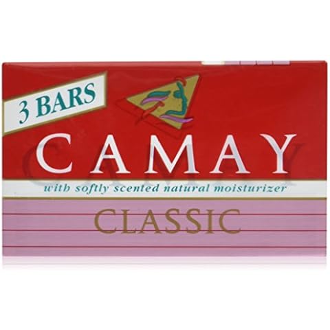 Camay Classic 3 Bath Bars Per Package * With Softly Scented Natural Moisturizer Cover