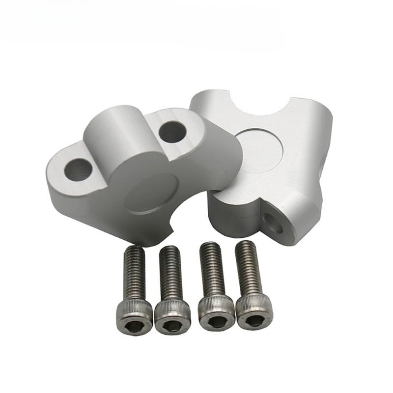 Abrazadera elevador de manillar universal 22 mm para evitar dolor de brazos en moto 5