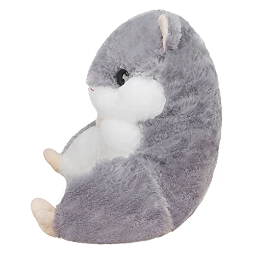 Clobeau Cartoon Hamster Plush Lumbar Pillows Waist Rest Cushion Bedrest Reading Pillows For Adults Bed Pillow For Sitting Up Chair Back Cushion Bedroom Office Car Backrest Pillow Soft Bed Rest Pillow #TOP4
